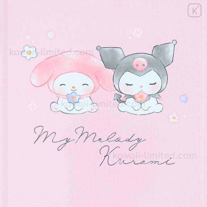 Japan Sanrio 12 Color Colored Pencils with Case - Kuromi & My