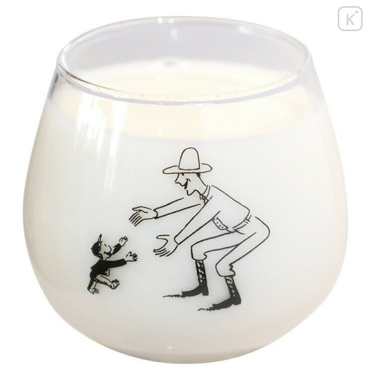 Japan Curious George Swaying Glass Tumbler - Yellow Hat Man - 1