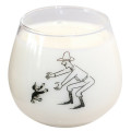 Japan Curious George Swaying Glass Tumbler - Yellow Hat Man - 1