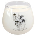 Japan Curious George Swaying Glass Tumbler - Merry-Go-Round - 1