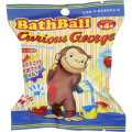 Japan Curious George Bath Ball with Random Mascot - Apple Scent Secret Charm Blind Box - 1