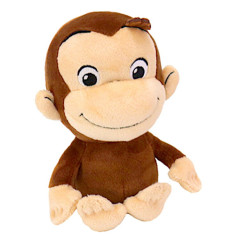 Curious George Bean Bag Plush (S) - Sitting Smile