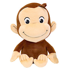 Curious George Bean Bag Plush (M) - Sitting Smile