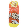 Japan Curious George Socks - Thinking Orange - 1