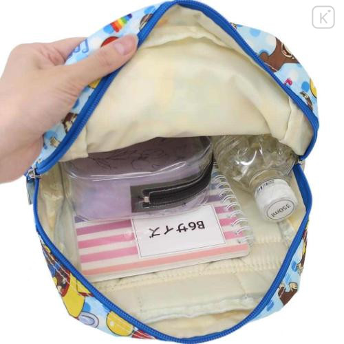 Japan Curious George Baby Backpack - Rainbow Blue - 4