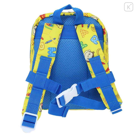 Japan Curious George Baby Backpack - Happy Yellow Blue - 2