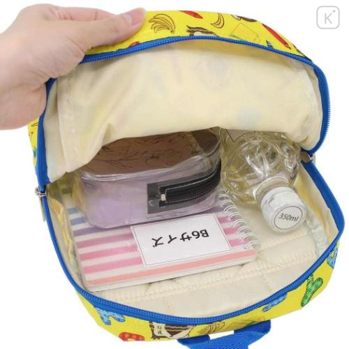 Japan Curious George Baby Backpack - Happy Yellow Blue - 4