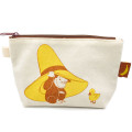 Japan Curious George Boat-Shaped Pouch - Yellow Big Hat Duck - 1
