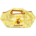 Japan Curious George Mini Eco Lunch Bag - Yellow Big Hat Banana - 1
