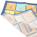 Japan Curious George Bento Lunch Cloth - Happy Monkey Navy Orange Napkin - 2