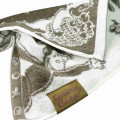 Japan Curious George Jacquard Hand Towel - Animal Apple Monochrome - 2