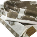 Japan Curious George Jacquard Face Towel - Animal Apple Monochrome - 2