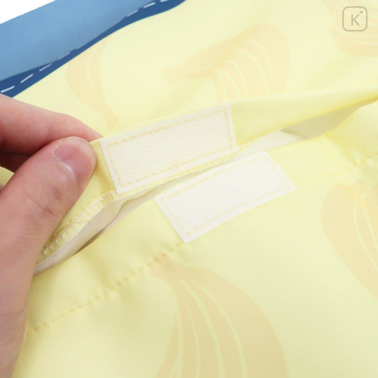 Japan Curious George Seat Cushion - Banana Navy Yellow - 3