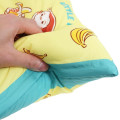 Japan Curious George Mini Relax Pillow Cushion - Banana Green Yellow - 3
