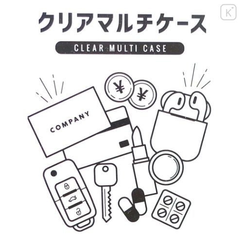 Japan Curious George Clear Multi Case (S) - Love To Cook Blue - 4