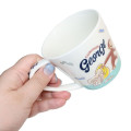 Japan Curious George Ceramic Mug - Wanna Play All Day Mint - 2