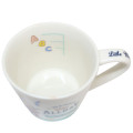 Japan Curious George Ceramic Mug - Wanna Play All Day Mint - 3