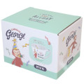 Japan Curious George Ceramic Mug - Wanna Play All Day Mint - 4