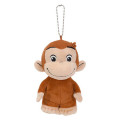 Japan Curious George Mascot Holder - Smile Monkey - 1