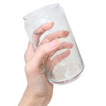 Japan Curious George Glass Tumbler - Can-Shaped Hanging Around Banana - 2