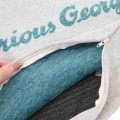 Japan Curious George Seat Cushion - Candy Grey - 4