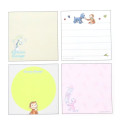 Japan Curious George Square Memo Pad - Painting Mint - 3