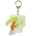 Japan Curious George Acrylic Keychain - Painting Yellow - 1