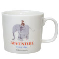 Japan Curious George Ceramic Mug - Adventure Everyday Elephant - 1