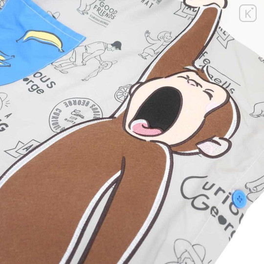 Japan Curious George Apron - Good Morning Grey - 3
