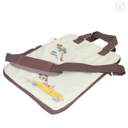 Japan Curious George 13 inch Laptop Bag Tablet Case - Brown Yellow - 2