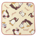 Japan Pingu Mini Towel Handkerchief - Light Orange - 1