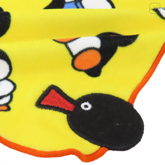 Japan Pingu × Seiji Matsumoto Mini Towel Handkerchief - Yellow - 2