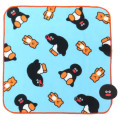Japan Pingu × Seiji Matsumoto Mini Towel Handkerchief - Light Blue - 1