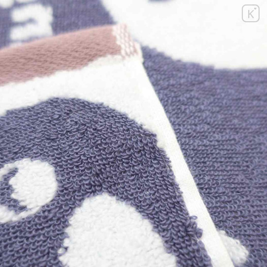 Japan Pingu Mini Towel Jacquard Handkerchief - Face - 2