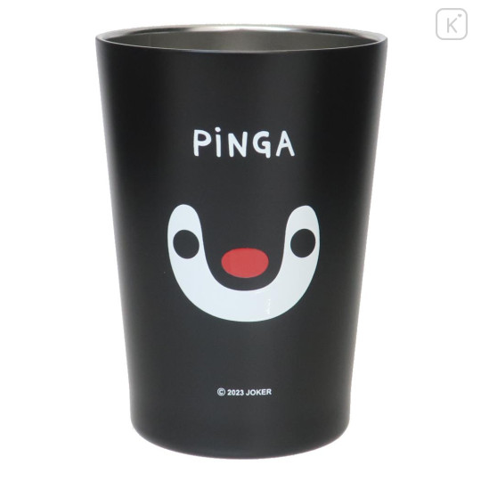 Japan Pingu Stainless Steel Tumbler - Pinga Black Face - 1