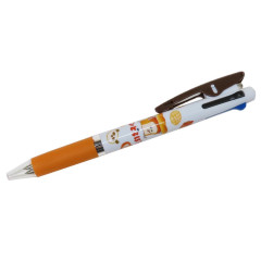 Japan Bread Thief Jetstream 3 Color Multi Ballpoint Pen - Orange