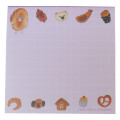 Japan Bread Thief Square Memo Pad - Pink - 3