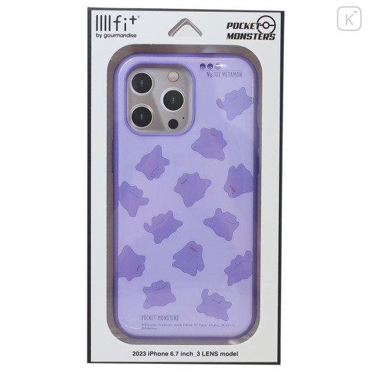 Japan Pokemon IIIIfit iPhone 15 Pro Max Case - Ditto - 3