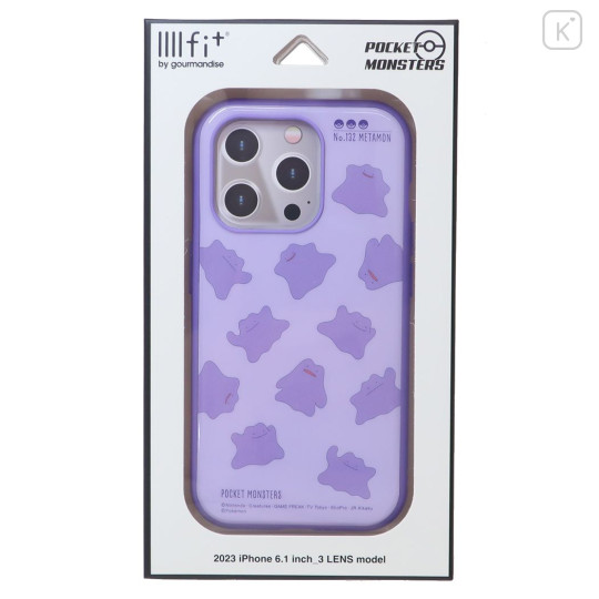 Japan Pokemon IIIIfit iPhone 15 Pro Case - Ditto - 3