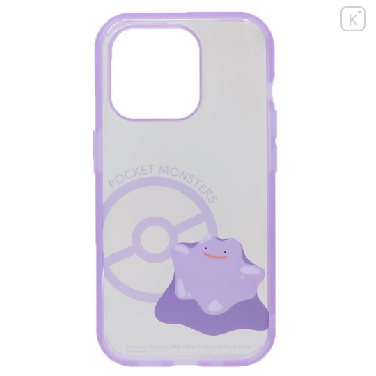 Japan Pokemon IIIIfit Clear iPhone 15 Pro Max Case - Ditto - 1