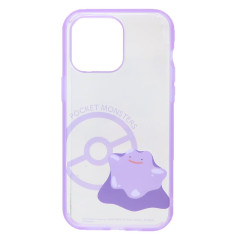 Japan Pokemon IIIIfit Clear iPhone 15 Pro Case - Ditto