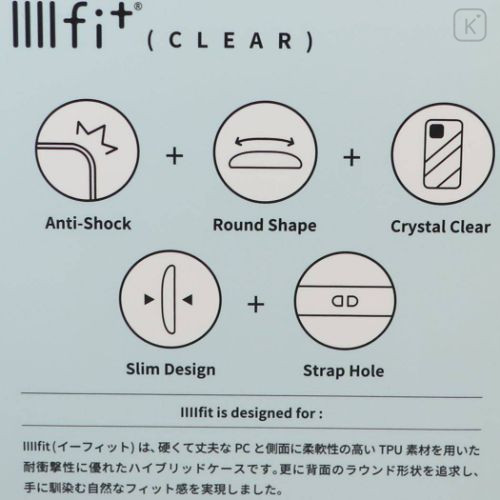 Japan Pokemon IIIIfit Clear iPhone 15 Pro Case - Ditto - 4