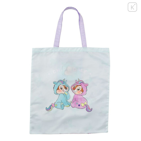 Japan Disney Store Eco Shopping Bag - Chip 'N Dale Collection Unicorn - 2