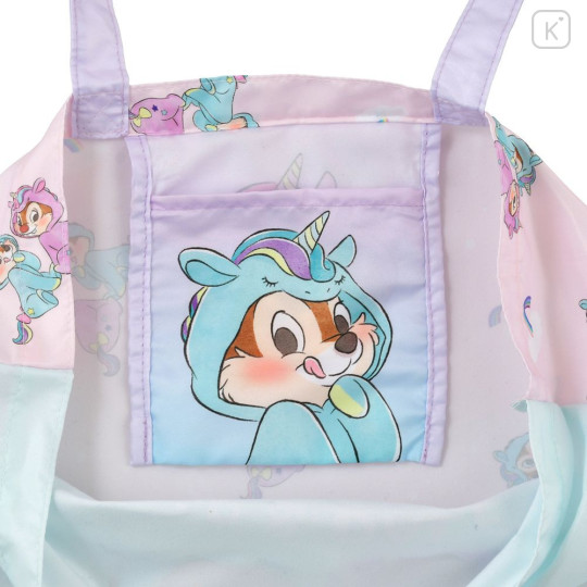 Japan Disney Store Eco Shopping Bag - Chip 'N Dale Collection Unicorn - 8