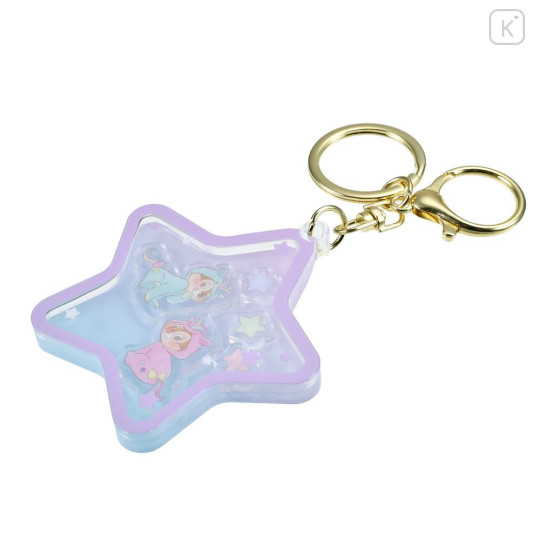 Japan Disney Store Shaka Shaka Keychain - Chip 'N Dale Collection Unicorn Star - 7