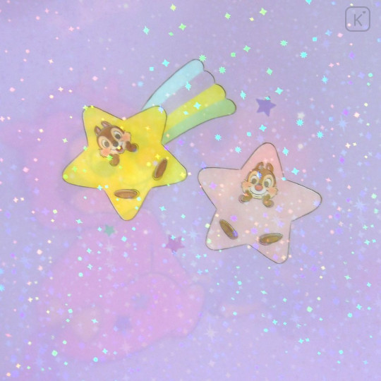 Japan Disney Store 2 Pockets Hologram A4 File - Chip 'N Dale Collection Unicorn - 6