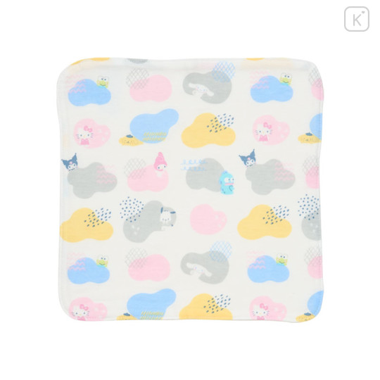Japan Sanrio Original Organic Handkerchief - Sanrio Baby Colorful - 1