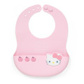 Japan Sanrio Original Silicone Bib - Hello Kitty : Sanrio Baby - 1