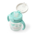 Japan Sanrio Original Richell Straw Mug - Sanrio Baby Colorful - 4