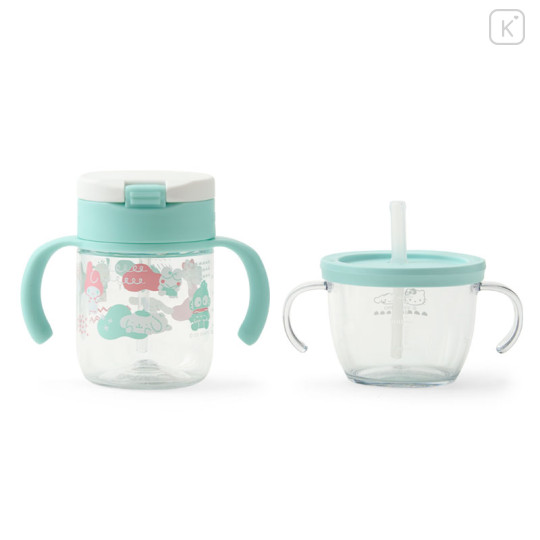 Japan Sanrio Original Richell Start Mug Set - Sanrio Baby Colorful - 3